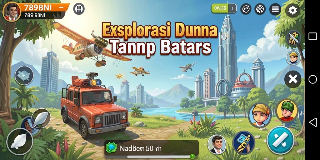 Gameplay seru 789BNI dalam dunia Open World yang luas