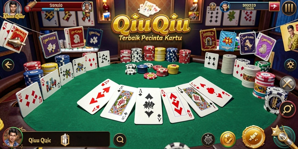 Tampilan gameplay QiuQiu yang mengasyikkan di 9939.