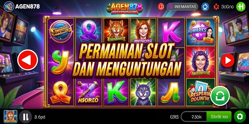 Tampilan gameplay seru AGEN878 yang memikat para pemain Slot.