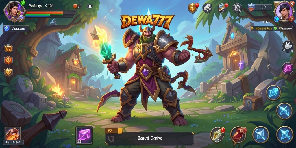 Tampilan gameplay seru dalam DEWA777 dengan aksi ARPG yang memukau.
