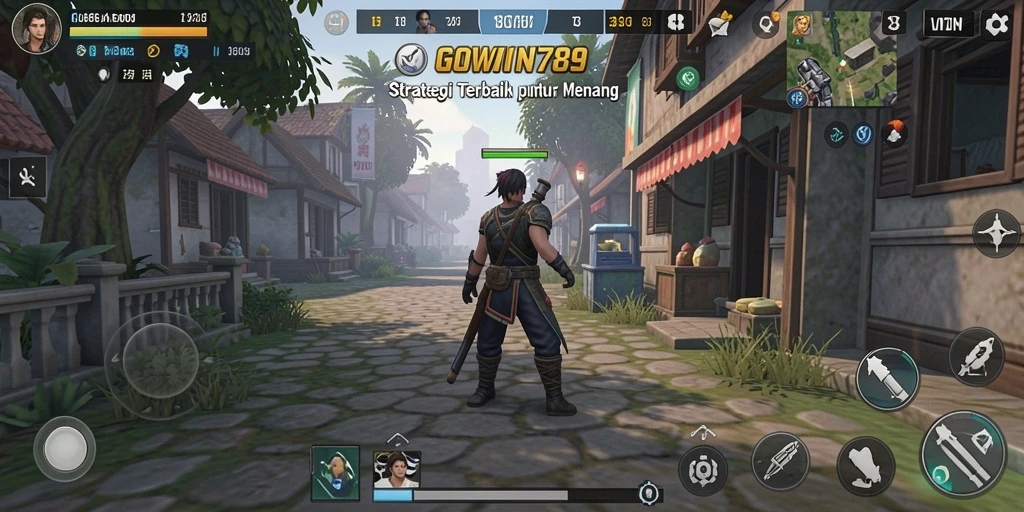 Tampilan gameplay GOWIN789 yang menegangkan dan strategis.