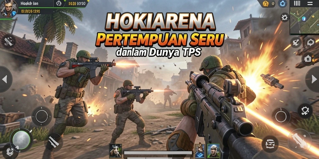 Gambaran aksi seru dari gameplay HOKIARENA di arena pertempuran.